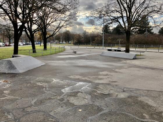 Der Skatepark Ackermannbogen