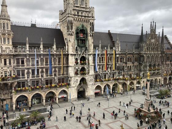 Ausblick vom Café Glockenspiel