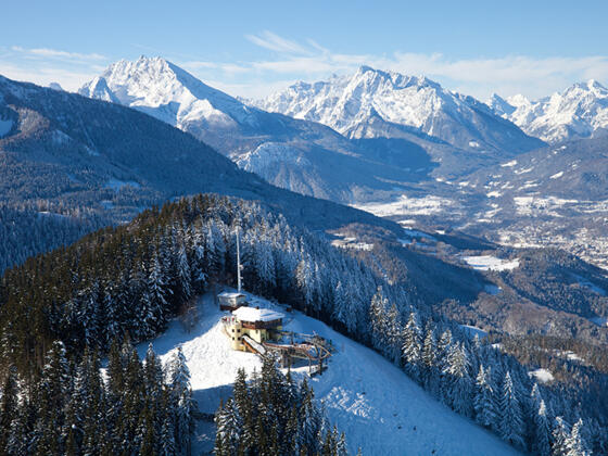 Das Zinkenstüberl von oben
