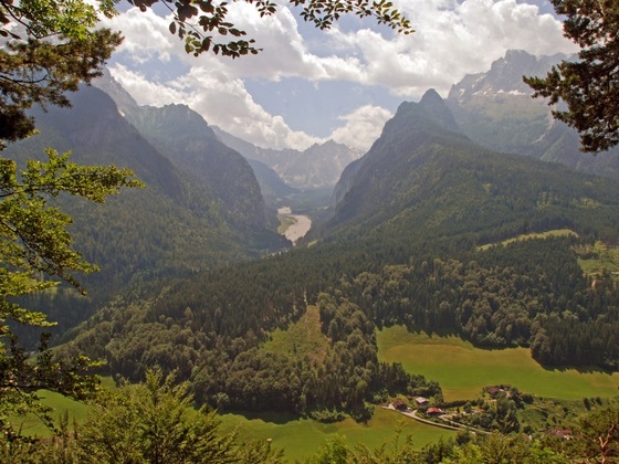 Blick ins Wimbachgries