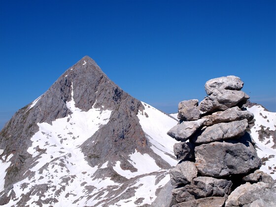 Gr. Schneiber 2330 m mit Hundstod