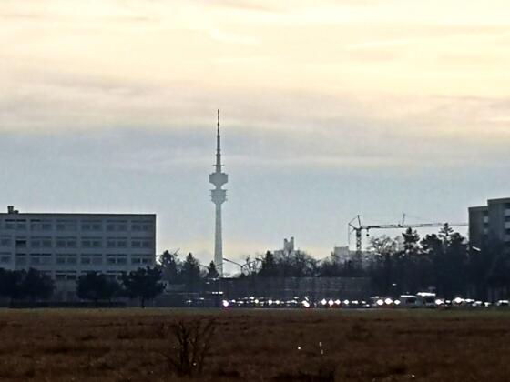 Blick auf Olympiaturm 