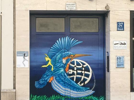 Mural von Martin Blumenöhr