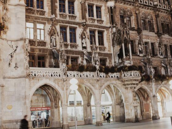 Balkon des Neuen Rathauses