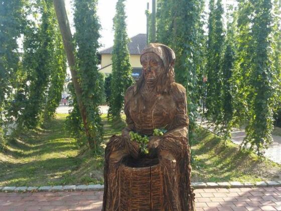 Hopfenzuperin &quot;Agnes&quot; am Hopfengarten