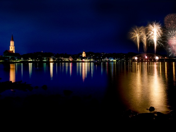&quot;Donau in Flammen&quot; in Vilshofen