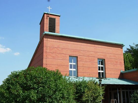 Die evangelische Kurkirche in Bad Gögging