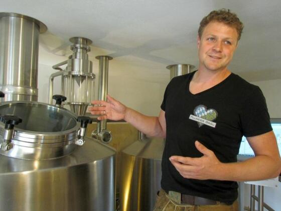 Braumeister vom Pillmeier Bräu in Langquaid