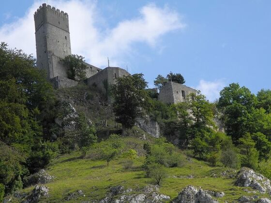 Burgruine Randeck in Essing im Altmühltal