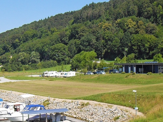 Stellplatz Yachthafen