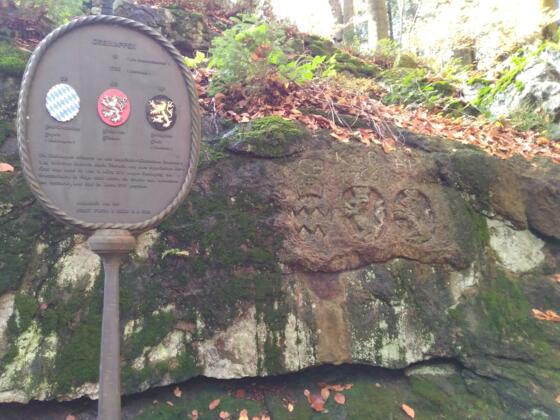 Dreiwappenstein bei Waldmünchen