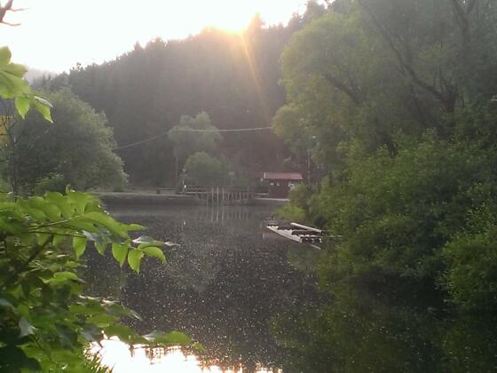 Floßanlände in Schnappenhammer