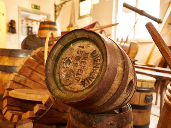 Im Brauer- und Büttnermuseum in Weißenbrunn