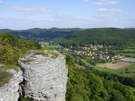 Blick vom Hummerstein Richtung Neideck