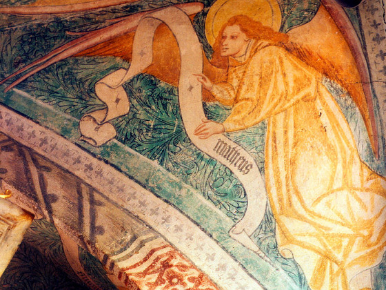 Fresken in der Kirche von Mitteraubach