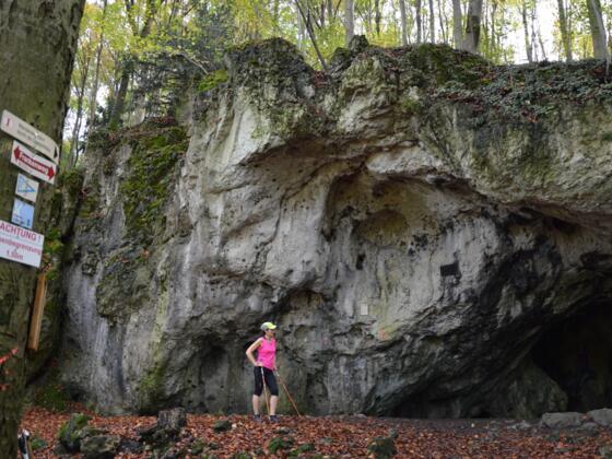 Oswaldhöhle - Zugang von Muggendorf