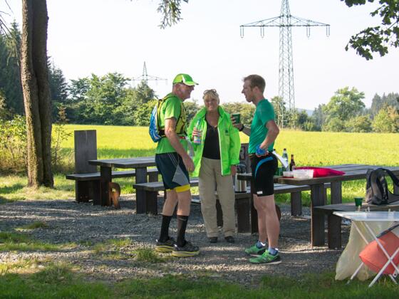 Verpflegungsstelle Rastplatz Lauenhainer Ziegelhütte