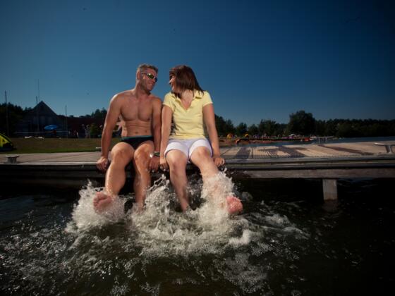 Badespaß in Birkach