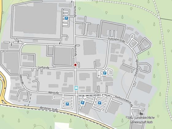 Parkplatz Gewerbegebiet I+II+III