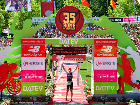 Zieleinlauf Challenge Roth