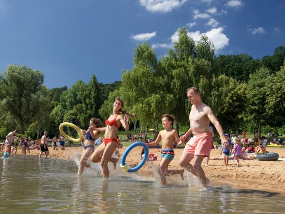 Badespaß am Igelsbachsee