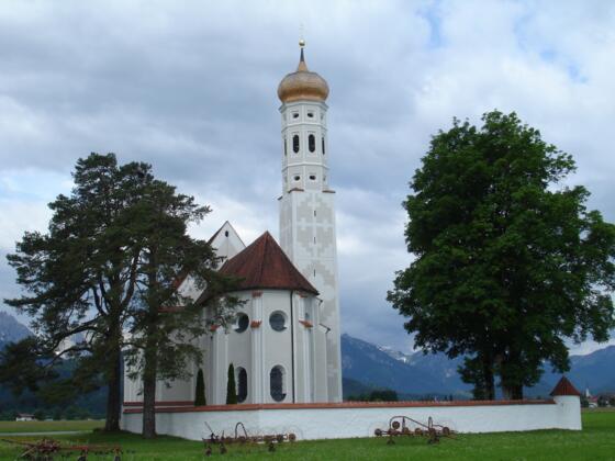 St. Coloman im freien Feld in Schwangau