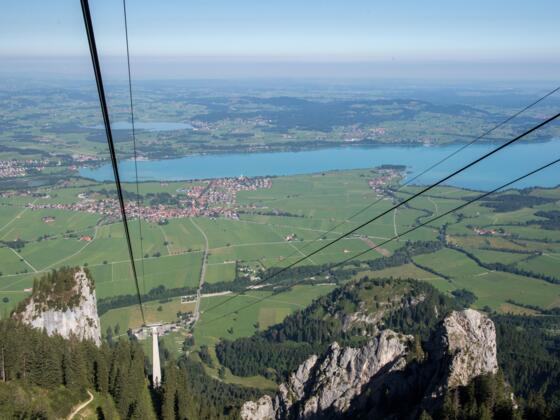 Blick auf den Forggensee