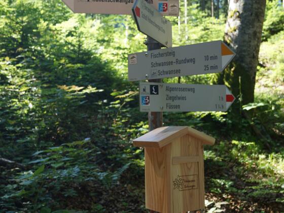 Wanderpas Station Drei Schlösser Weg