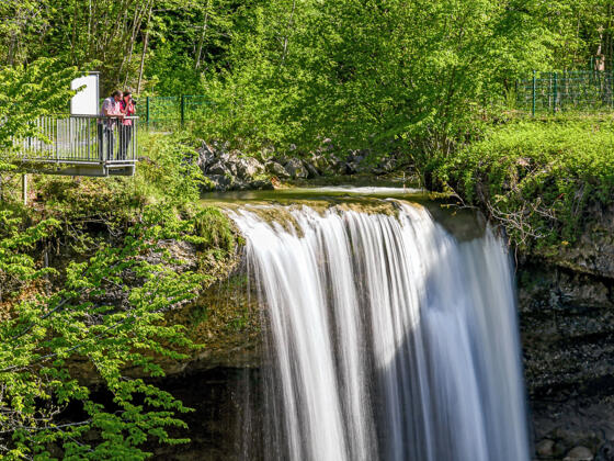 Scheidegger Wasserfälle - Aussichtsplattform