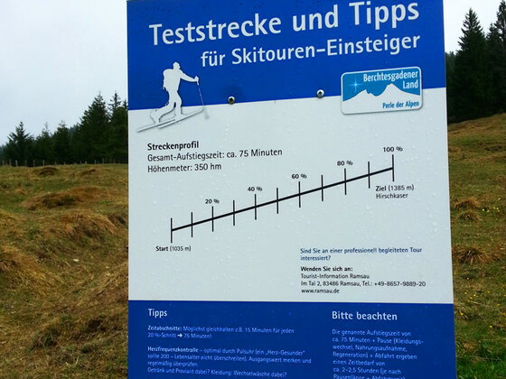 Gesundheits-Skitour am Hochschwarzeck