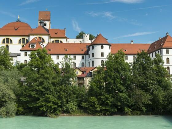Benediktinerkloster Sankt Mang in Füssen im Allgäu