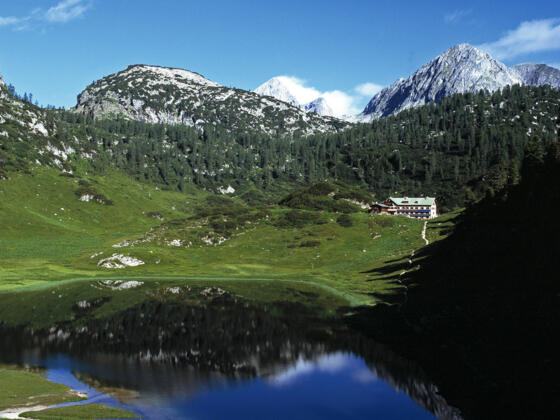 Kärlingerhaus vom Funtensee aus gesehen