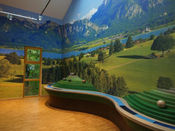 Ausstellungsraum Geologie - Walderlebniszentrum