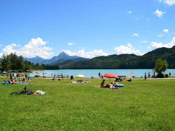 Badestelle Weißensee