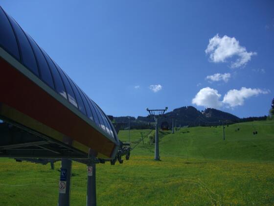 Alpspitzbahn im Sommer