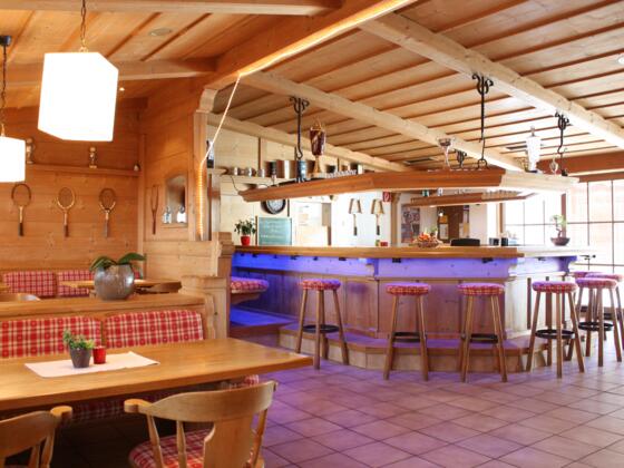 Gastronomie in der Tennishalle Pfronten