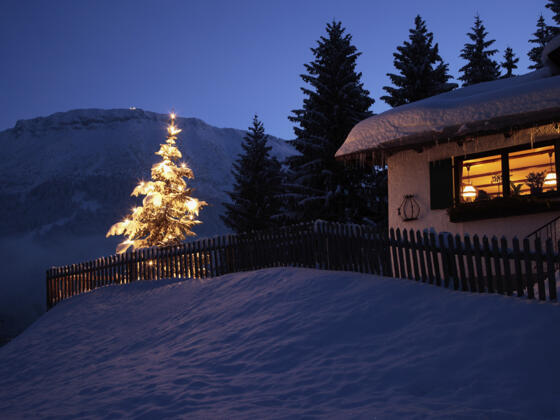 Milchhäusl im Winter