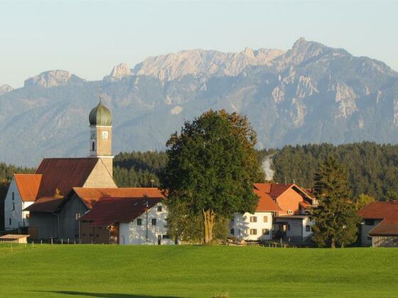 Haus Böck - Blick von Eisenberg auf Speiden