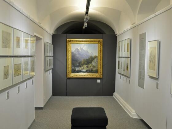 Flur zur Carl-Millner Galerie