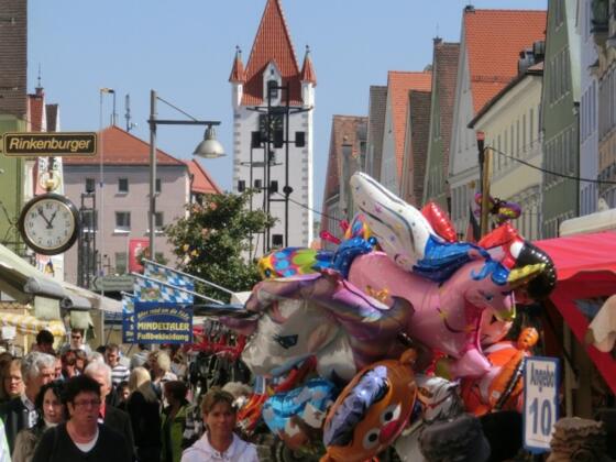 Frühjahrsmarkt in Mindelheim