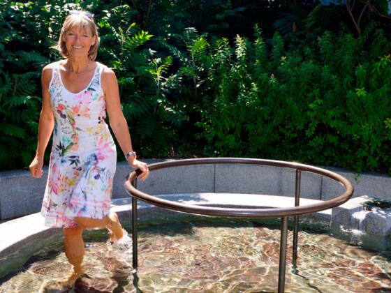 Tretanlage in der Sonnenstraße