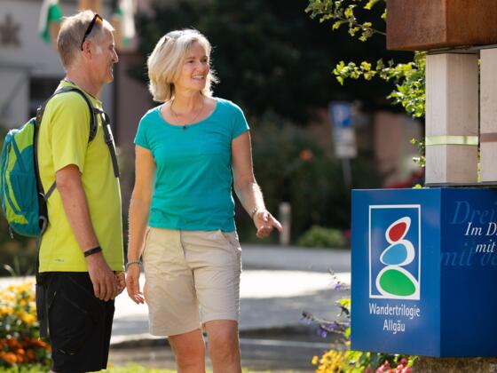 Statue der Wandertrilogie