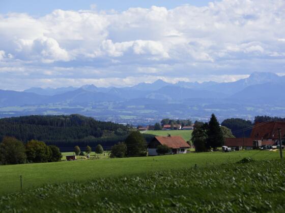 Blick am Kornhofer Bänkle