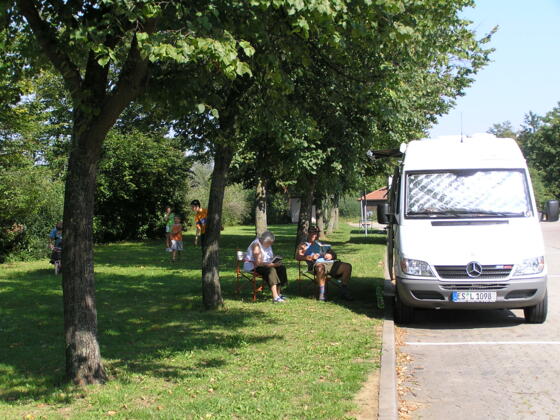 Busparkplatz und Wohnmobilstellplatz Kaiserwiese