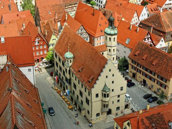 Nördlingen: Historischer Marktplatz