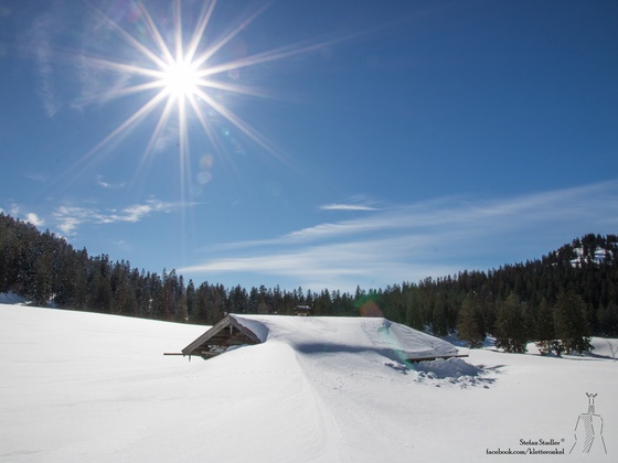 idyllische Winterlandschaft