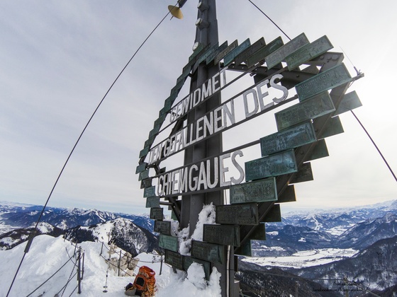 Gipfelkreuz Kampenwand Ostgipfel