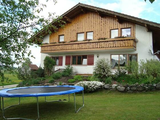 Südseite des Hauses