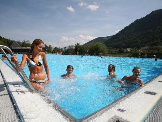 Schwimmerbecken im Freibad Immenstadt