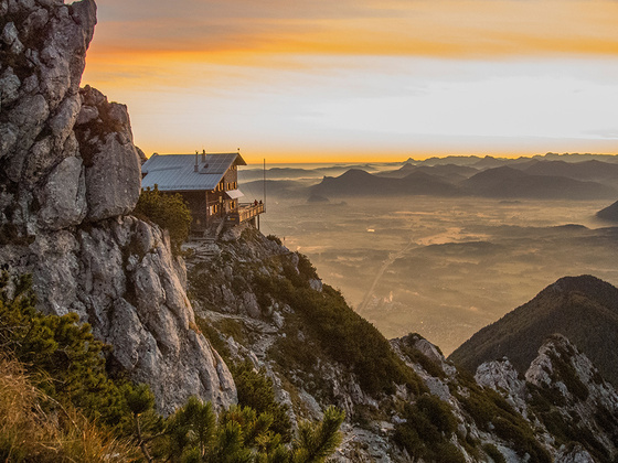 Das Reichenhaller Haus am Hochstaufen